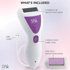 Spa Sciences Viva Advanced Pedicure Foot Smoothing System Callus Remover