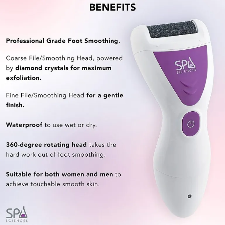 Spa Sciences Viva Advanced Pedicure Foot Smoothing System Callus Remover