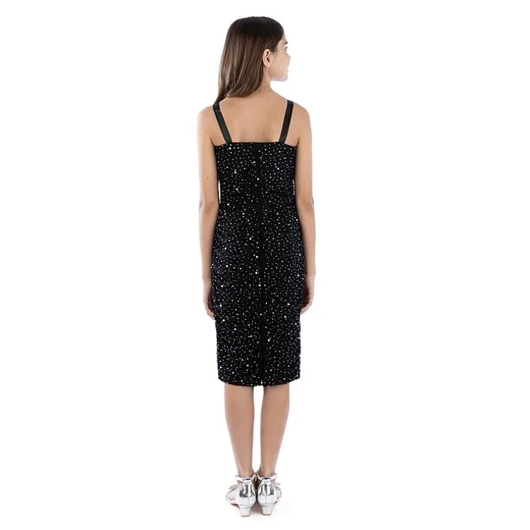 Speechless Big Kid Girls Embellished Sleeveless Midi Party Dress