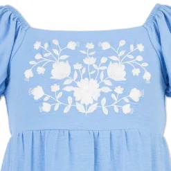 Speechless Big Kid Girls Short Sleeve Puffed A-Line Dress