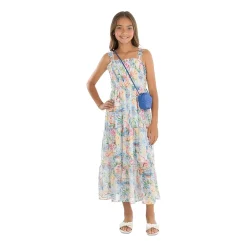 Speechless Big Kid Girls Sleeveless Floral Maxi Dress