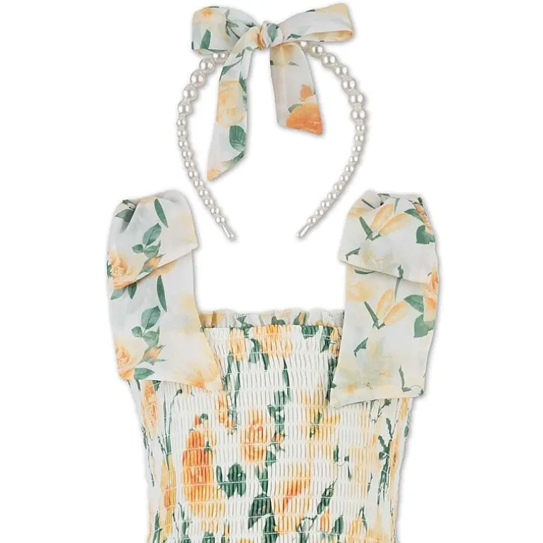 Speechless Big Kid Girls Sleeveless Floral Maxi Dress