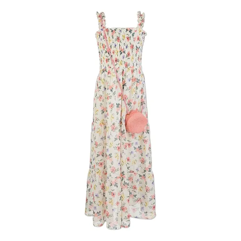 Speechless Big Kid Girls Sleeveless Floral Maxi Dress