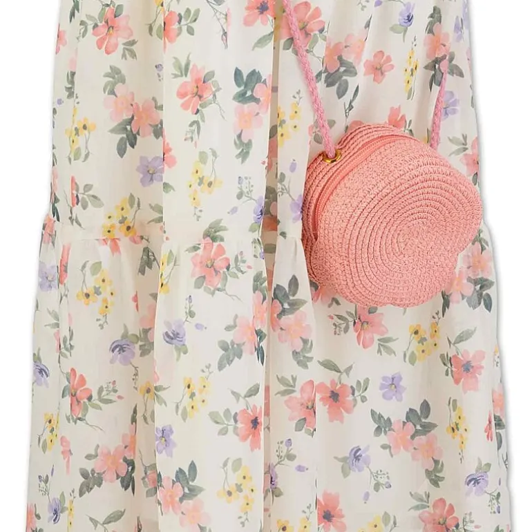 Speechless Big Kid Girls Sleeveless Floral Maxi Dress