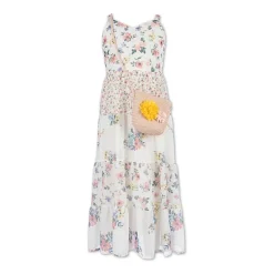 Speechless Little Girls Sleeveless Floral Maxi Dress