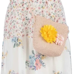 Speechless Little Girls Sleeveless Floral Maxi Dress