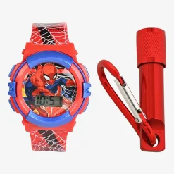 Spiderman Boys Digital Multicolor 2-pc. Watch Boxed Set Spd40061jc21