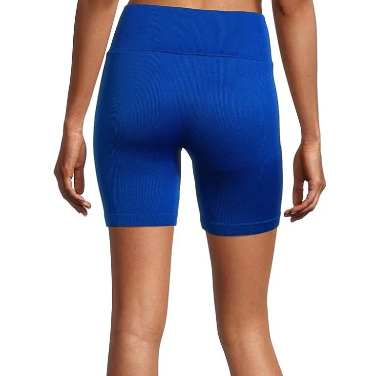 Sports Illustrated Womens 8" High Rise Moisture Wicking Bike Short