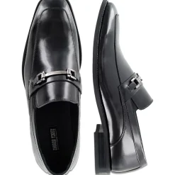 Stacy Adams® Blake Mens Leather Moc-Toe Slip-On Dress Shoes