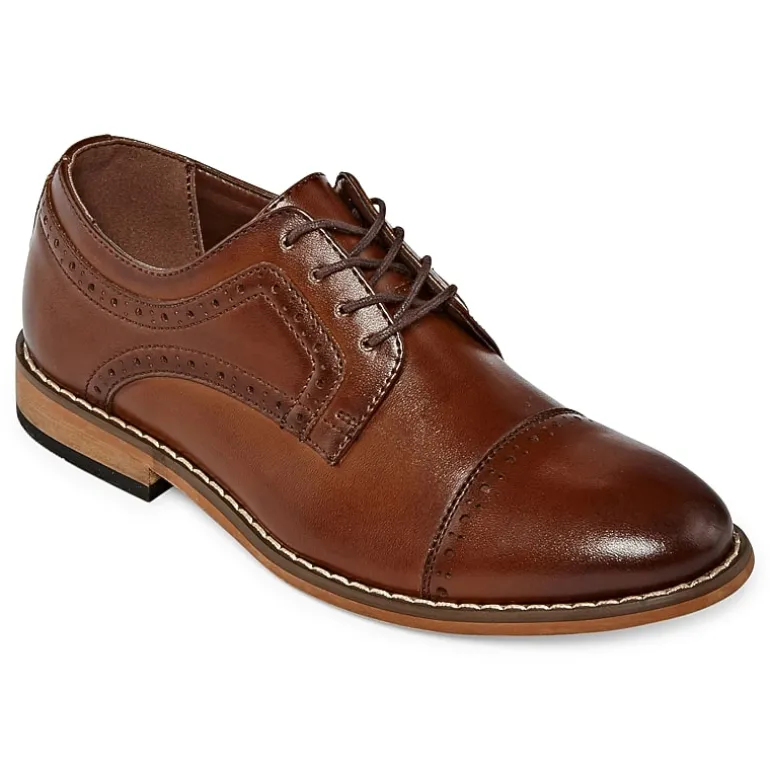Stacy Adams Dickinson Little & Big Kid Boys Cap Oxford Shoes