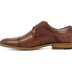 Stacy Adams® Dickinson Mens Leather Cap Toe Oxfords