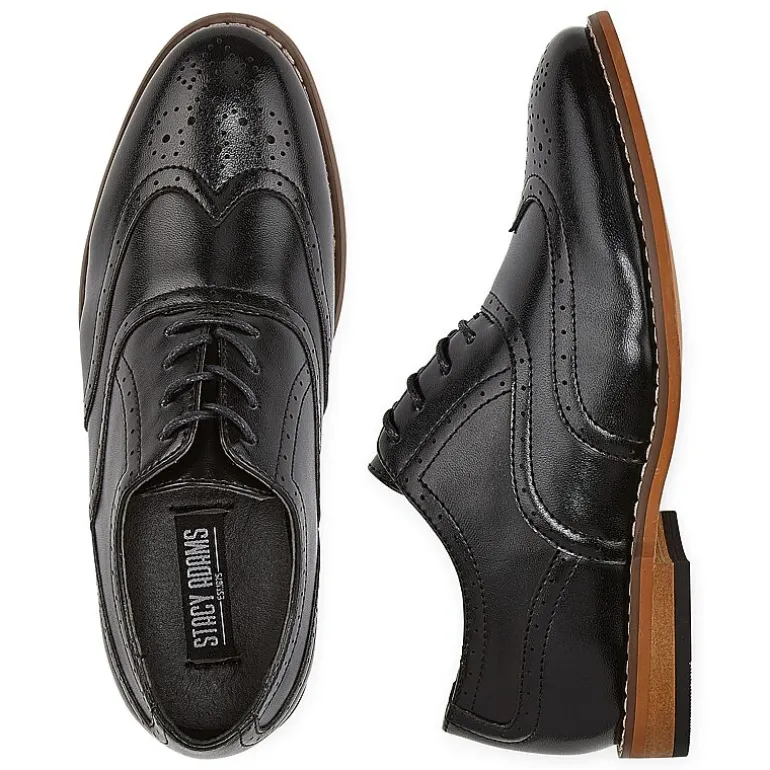 Stacy Adams Dunbar Little & Big Kid Boys Wing Oxford Shoes