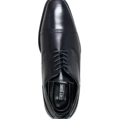 Stacy Adams® Waltham Mens Leather Cap Toe Lace Oxford Dress Shoes