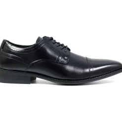 Stacy Adams® Waltham Mens Leather Cap Toe Lace Oxford Dress Shoes