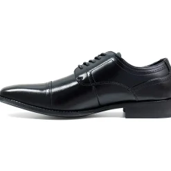 Stacy Adams® Waltham Mens Leather Cap Toe Lace Oxford Dress Shoes