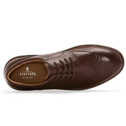 Stafford Arthur Mens Wing Closed Toe Oxford Shoes