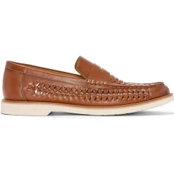 Stafford Barolo Mens Round Closed Toe Loafers