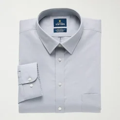 Stafford Big And Tall Advanced Performance Sweat Repel Mens Long Sleeve Dress Shirt