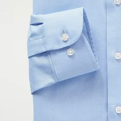 Stafford Big and Tall Coolmax All Season Oxford Mens Button Down Collar Long Sleeve Stretch Fabric Wrinkle Free Dress Shirt