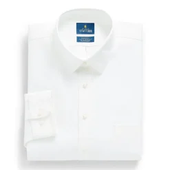 Stafford Big & Tall Advanced Performance Sweat Repel Mens Regular Fit Stretch Fabric Wrinkle Free Long Sleeve Dress Shirt