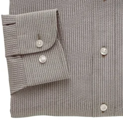Stafford Coolmax All Season Ecomade Oxford Mens Regular Fit Stretch Fabric Wrinkle Free Long Sleeve Dress Shirt