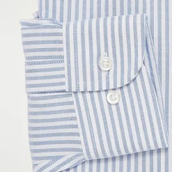 Stafford Coolmax All Season Ecomade Mens Classic Fit Stretch Fabric Wrinkle Free Long Sleeve Dress Shirt