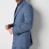 Stafford Coolmax All Season Ecomade Classic Fit Plaid Suit Separates