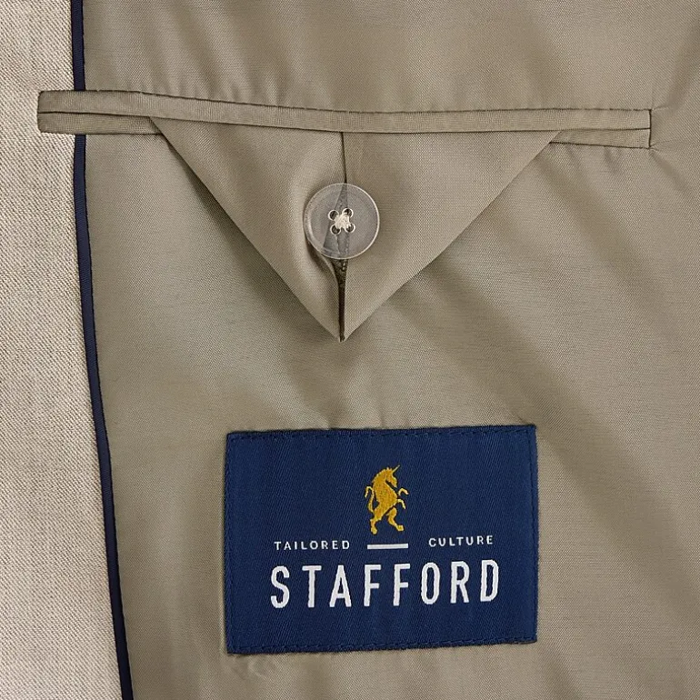 Stafford Coolmax All Season Ecomade Mens Classic Fit Suit Separates