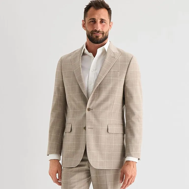 Stafford Coolmax All Season Ecomade Mens Classic Fit Suit Separates