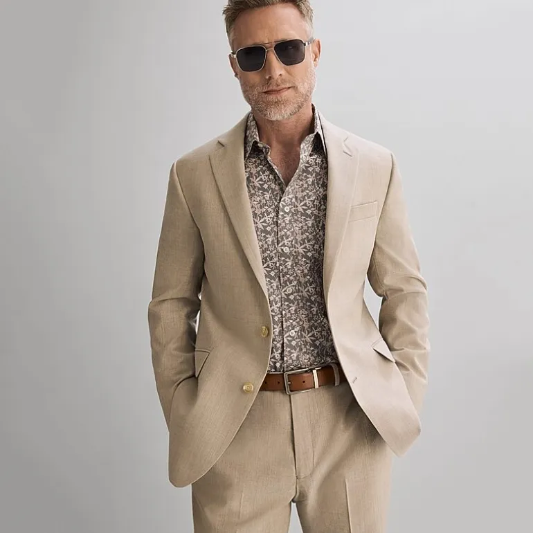 Stafford Coolmax All Season Ecomade Mens Classic Fit Suit Separates