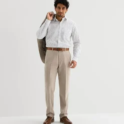 Stafford Coolmax All Season Ecomade Mens Classic Fit Flat Front Suit Pant