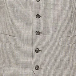 Stafford Coolmax All Season Ecomade Mens Regular Fit Plaid Big and Tall Suit Jacket