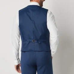 Stafford Coolmax All Season Ecomade Mens Stretch Fabric Classic Fit Big and Tall Suit Vest
