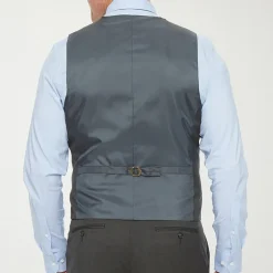 Stafford Coolmax All Season Ecomade Mens Classic Fit Big and Tall Suit Vest