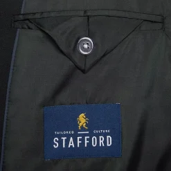 Stafford Coolmax All Season Ecomade Mens Stretch Fabric Classic Fit Big and Tall Suit Jacket