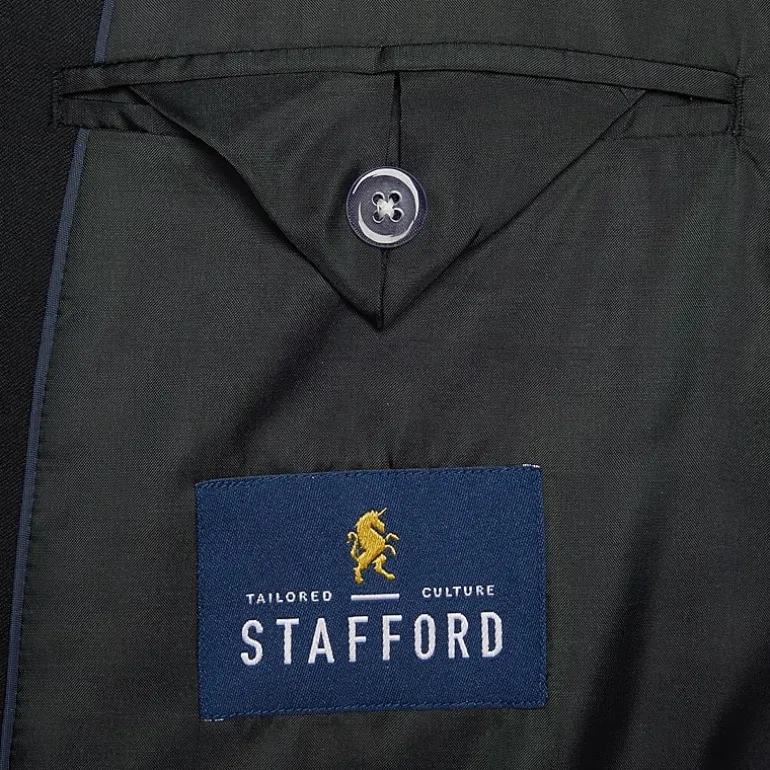 Stafford Coolmax All Season Ecomade Mens Stretch Fabric Classic Fit Big and Tall Suit Jacket