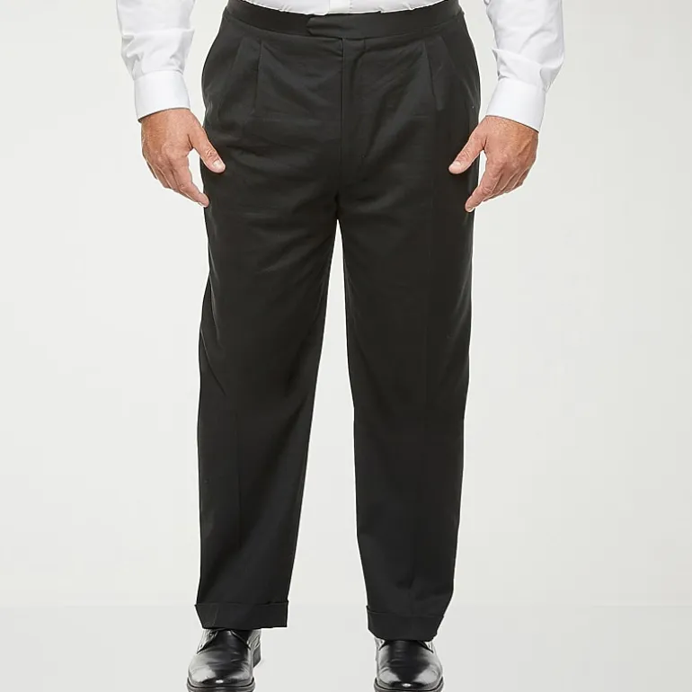 Stafford Coolmax All Season Ecomade Mens Big & Tall Classic Fit Tuxedo Separates
