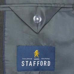 Stafford Coolmax All Season Ecomade Mens Stretch Fabric Classic Fit Big and Tall Suit Jacket