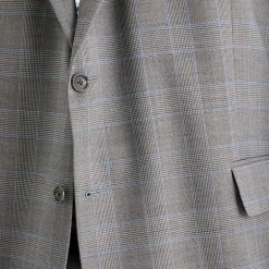 Stafford Coolmax All Season Ecomade Mens Classic Fit Plaid Big and Tall Suit Jacket