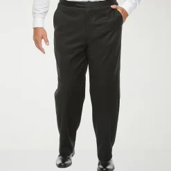 Stafford Coolmax All Season Ecomade Mens Big and Tall Classic Fit Tuxedo Pant