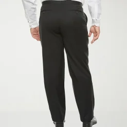 Stafford Coolmax All Season Ecomade Mens Big and Tall Classic Fit Tuxedo Pant