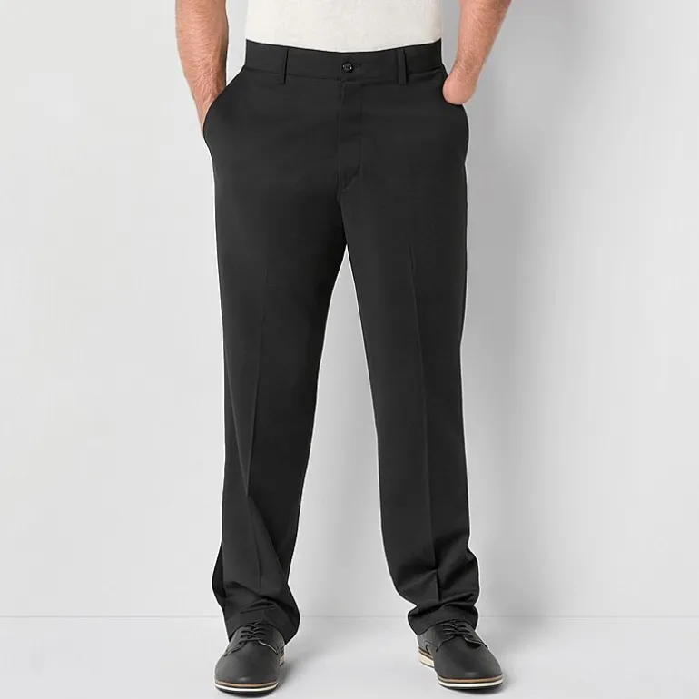 Stafford Coolmax All Season Ecomade Mens Adaptive Classic Fit Flat Front Suit Pant