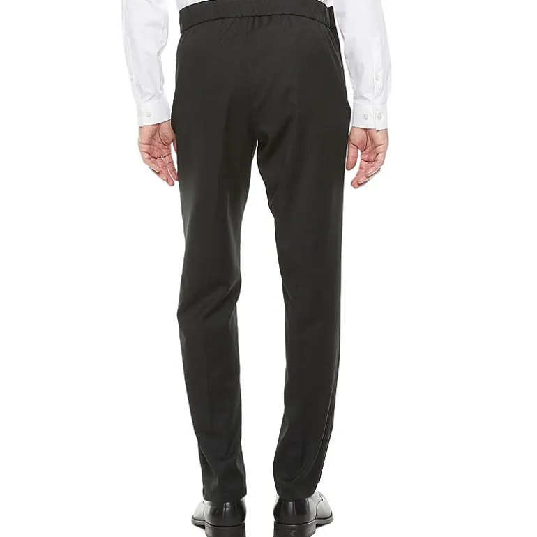 Stafford Coolmax All Season Ecomade Mens Adaptive Classic Fit Flat Front Suit Pant