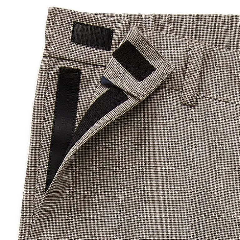 Stafford Coolmax All Season Ecomade Mobility Mens Adaptive Classic Fit Flat Front Suit Pant