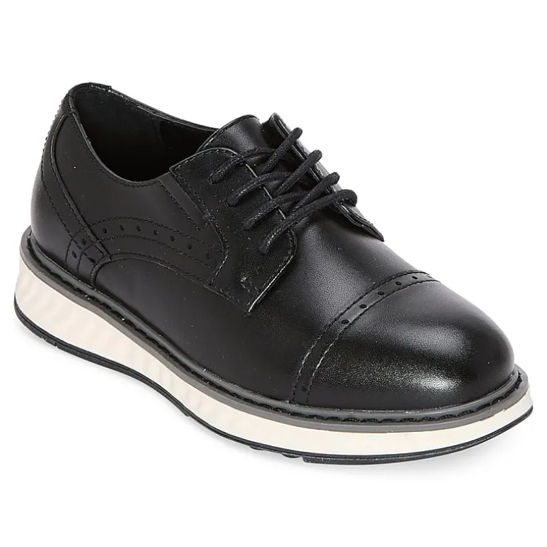 Stafford Cooper Little & Big Kid Boys Cap Closed Toe Oxford Shoes