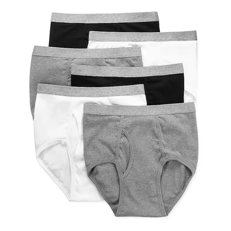 Stafford Cotton Full Cut Mens 6 Pack Briefs 302852