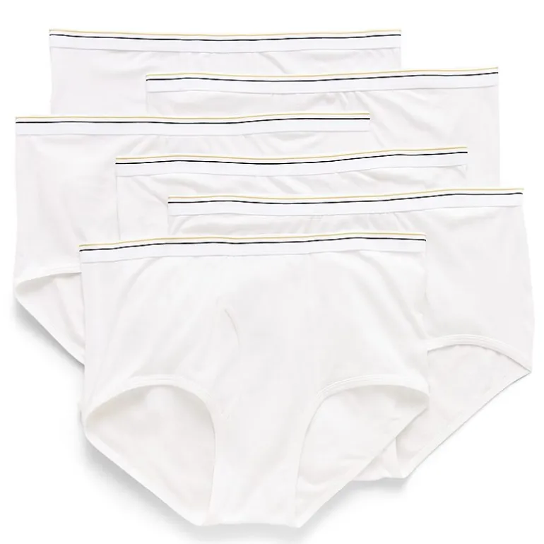Stafford Cotton Full Cut Mens Big 6 Pack Briefs 302852