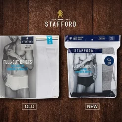 Stafford Cotton Low Rise Mens 6 Pack Briefs 325616