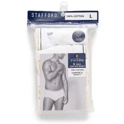 Stafford Cotton Low Rise Mens 6 Pack Briefs 325616