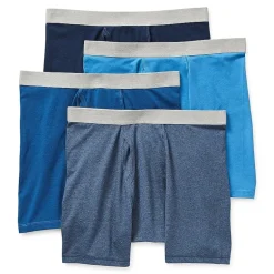 Stafford Cotton Mens Big and Tall 4 Pack Boxer Briefs 302866